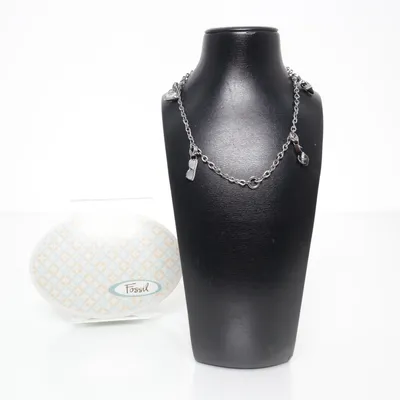 Necklace (Silver) from Fossil Stainless steel