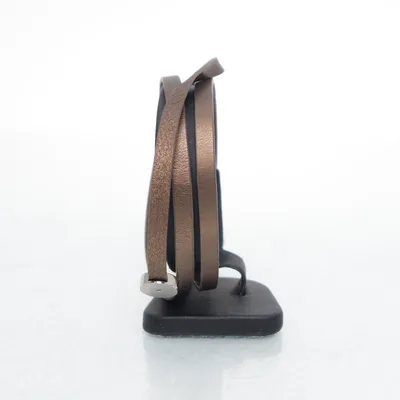 Armband (Bruin) van Dyrberg/Kern Leer, Onbekend materiaal