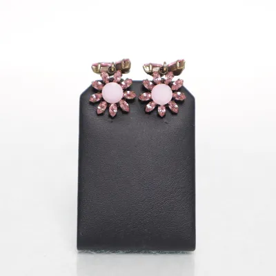 Clips-örhängen (Brun, Rosa) från Rosa Templin Okänd metall