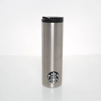Thermos (Silver, Black) from Starbucks