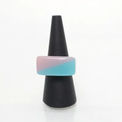 Ring (Lila, Blauw) Onbekend materiaal