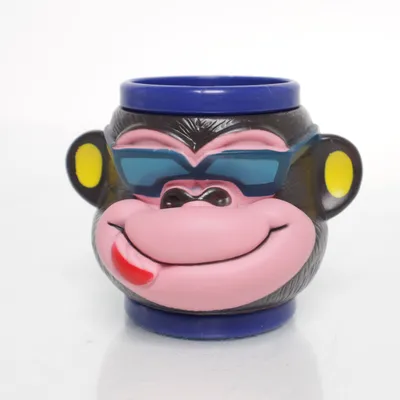 Mok (Blauw, Meerkleurig)