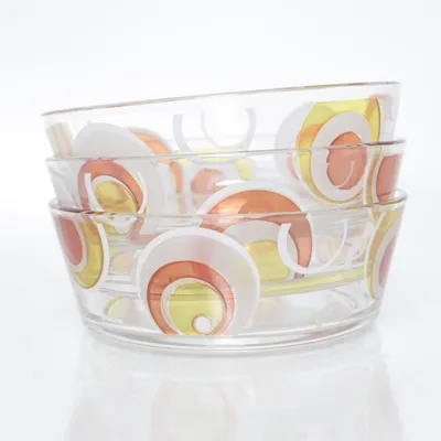 Serving bowl (Orange, Yellow) from Cerve