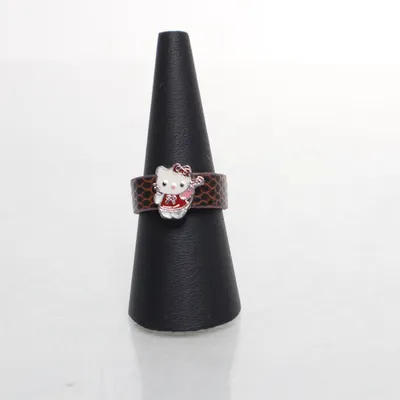 Ring (Brown, Multicolored) from Hello Kitty Unknown metal