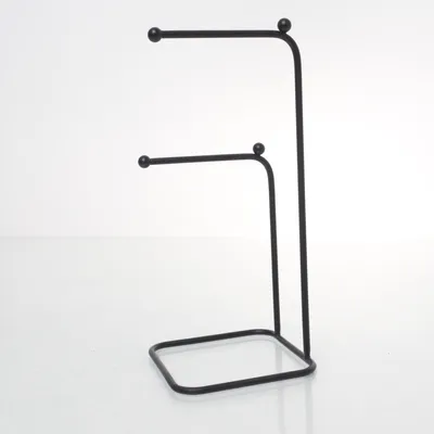 Toiletrolhouder (Zwart)