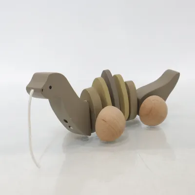 Dragleksak (Grå, Beige, Grön, Flerfärgad) från Konges Sløjd