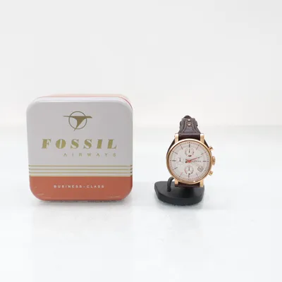Polshorloge (Bruin) van Fossil