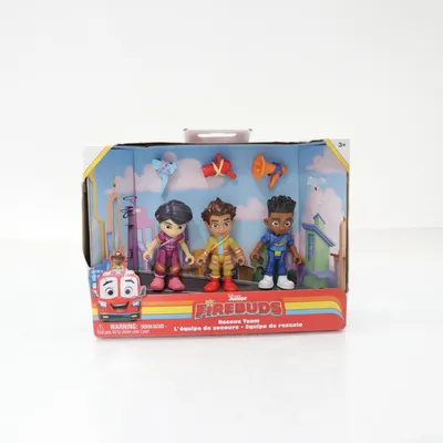 Actionfigur (Räddningsvänner / fire buss ) från Spin Master