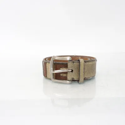 Riem (Beige, Meerkleurig) van Fausto Colato Leer
