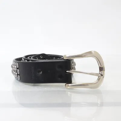 Belt (Black, Silver) from Nurage Leather