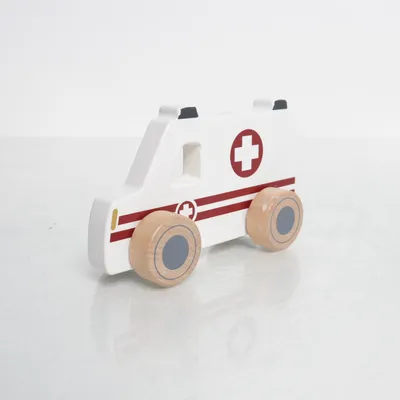 Speelgoed auto (Wit, Meerkleurig) van Little Dutch