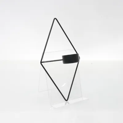 Candle holder (Black) from SOT of Sweden
