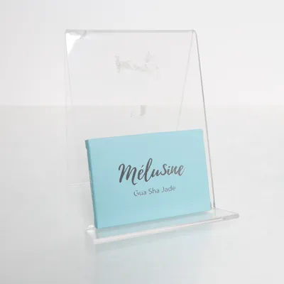Gua sha (Hvid) fra Mélusine Cosmetics