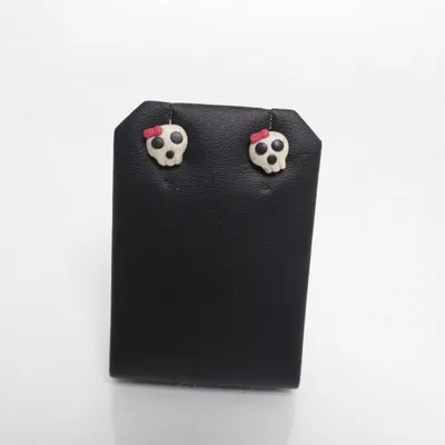 Oorbellen (Wit, Meerkleurig) Onbekend materiaal