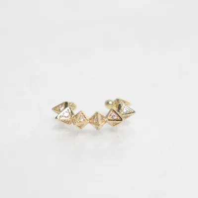 Earcuff (Guldfärgad) Okänd metall