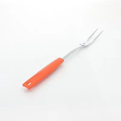 Barbeque bestek (Zilver, Rood)