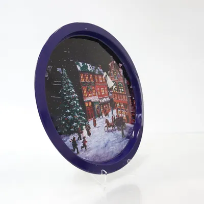 Tray (Purple, Multicolored) from Brauns Hetmann