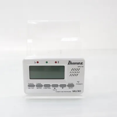 Elektrisk tuner (Hvid) fra Ibanez