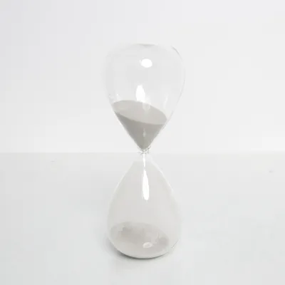 Hourglass (Transparent, Gray)