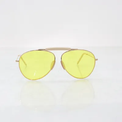 Glasses (Yellow, Gold) from Acne Studios