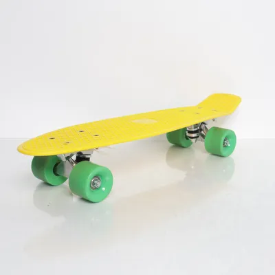 Skateboard (Yellow, Green)