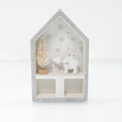 Christmas decoration (White, Silver) from NKD