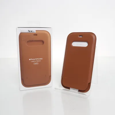 Phone case (iPhone 12 Pro Max) from Apple Leather