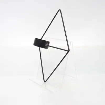Candle holder (Black) from SOT of Sweden