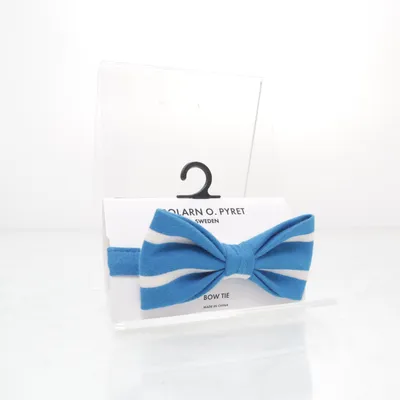 Bow tie (Blue, White) from Polarn O. Pyret Cotton, Elastane