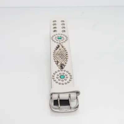 Bracelet (White) Unknown metal