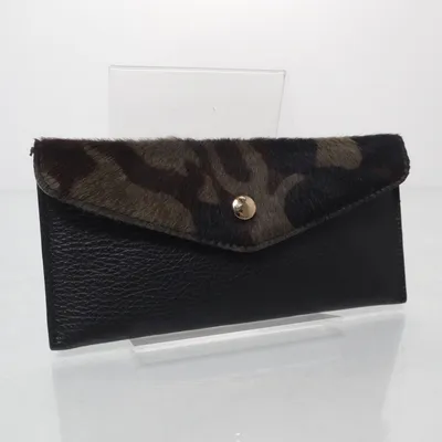 Korthållare (Svart, Flerfärgad) från Made in italy Skinn
