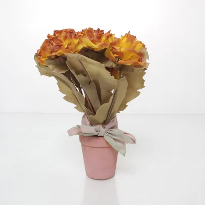 Artificial plant (Yellow, Multicolored)