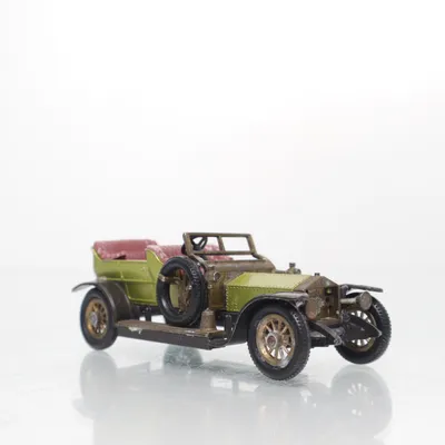 Model car (Green, Multicolored) from Lesney