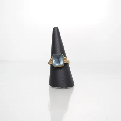 Ring (Goud, Blauw) van Fox Onbekend materiaal