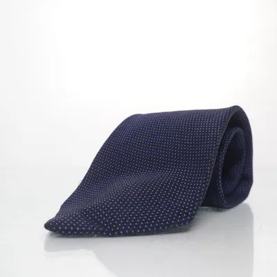 Tie (Blue, Black) from Pauw Silk