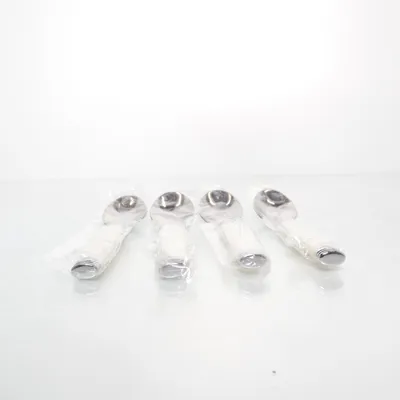 Sked (Vit, Silverfärgad)