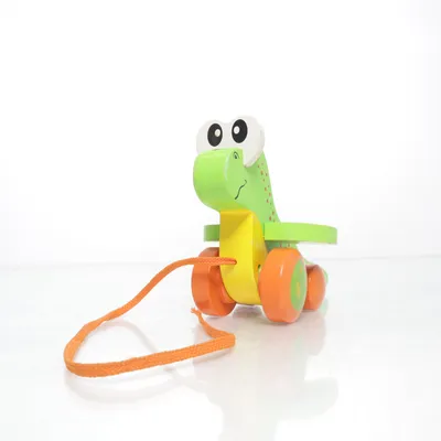 Dragleksak (Grön, Orange) från Kids Wood