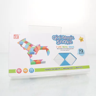 Hersenkraker puzzel (Wit, Blauw) van Qi Yi