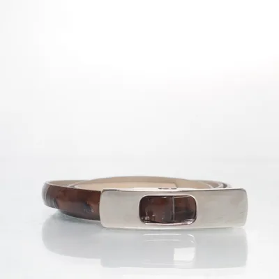 Belt (Brown, Black) from Cuir Veritable