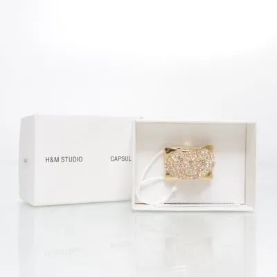 Ring (Gul) från H&M Studio Okänd metall