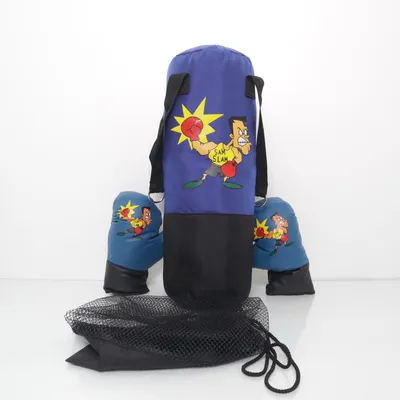 Boksningtaske (Sort, Blå, Flerfarvet) fra Boxing Club