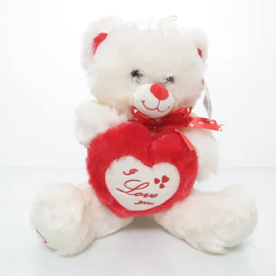 Soft toy (Red, White) from Morgenroth Plüsch GmbH