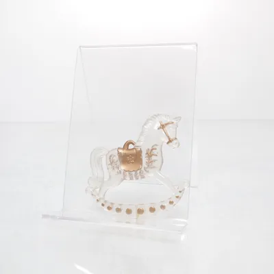 Christmas ornament (White, Gold)