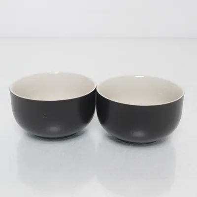 Bowl (Black, White) from Goebel
