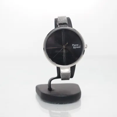 Wristwatch (Silver, Black) from Dr Pierre Ricaud