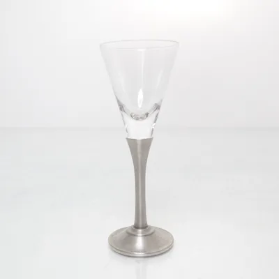 Snapsglas (Transparent, Silverfärgad) från Gjuten I Kalmar