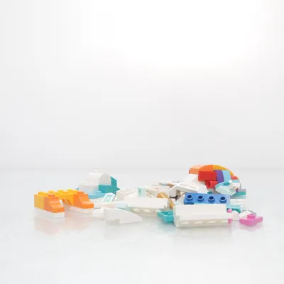 Byggsats (Vit, Flerfärgad) från LEGO