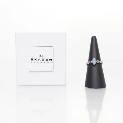 Bague (Argent, Bleu) de Skagen Denmark Métal inconnu