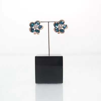 Clips-örhängen (Vintage ) Okänd metall