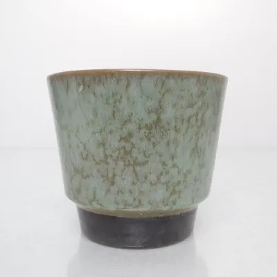 Pot (Green, Brown) from Knabstrup